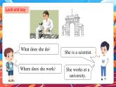 【核心素養(yǎng)】人教版英語六年級(jí)上冊(cè)Unit 5 What does he do PB Read and write課件+單元整體教案+練習(xí)