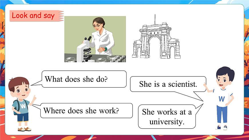 【公开课】Unit 5 What does he do PB Read and write课件第5页