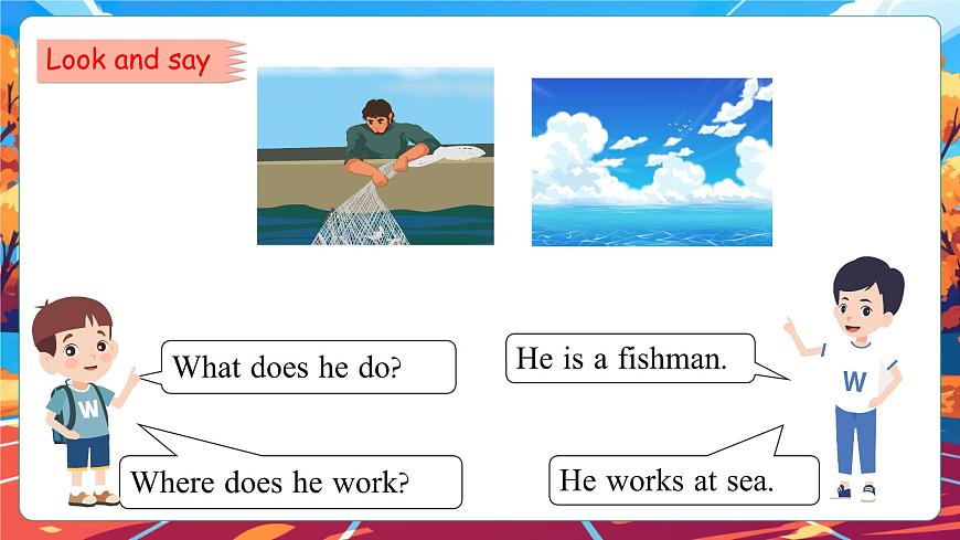 【公开课】Unit 5 What does he do PB Read and write课件第6页