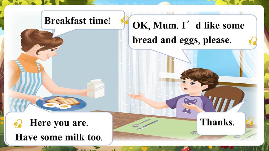 【精优公开课】Unit 4 Healthy food PA Let's learn 课件第5页