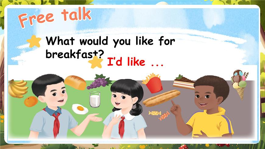 【精优公开课】Unit 4 Healthy food PA Let's learn 课件第7页