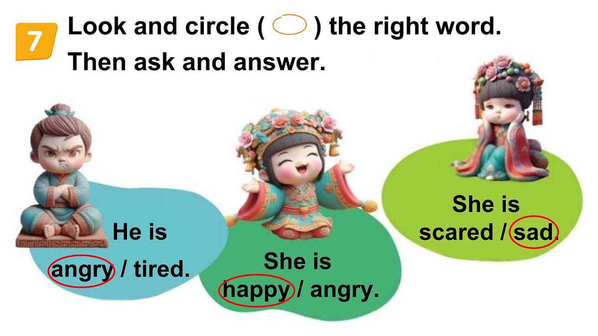 Join in 外研剑桥英语2024三年级下册Unit 1 第3课时Language in use & Let's do it!课件第3页