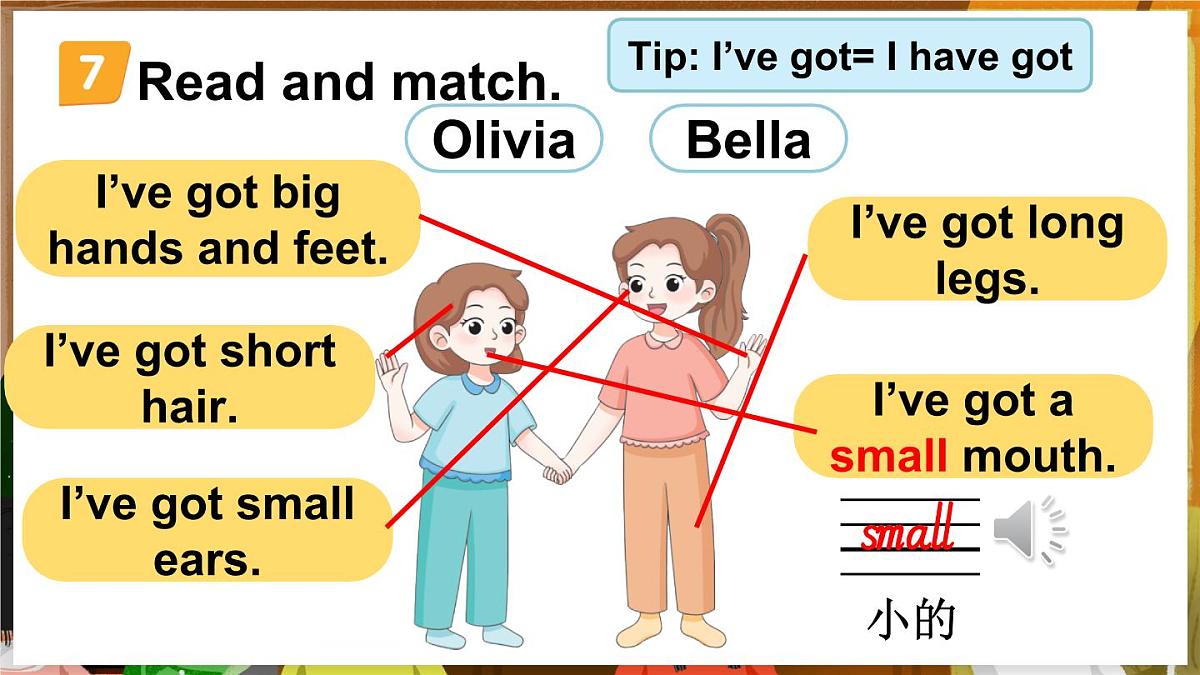 Join in 外研剑桥英语2024三年级下册Unit 2第3课时Language in use & Let's do it! 课件第7页