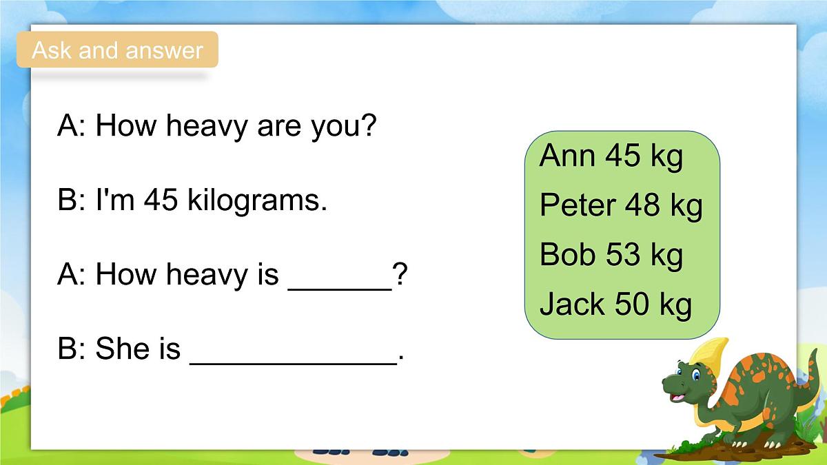 新人教PEP小学英语六下Unit1 Part B Let’s talk第3课时课件 [修复的]第5页