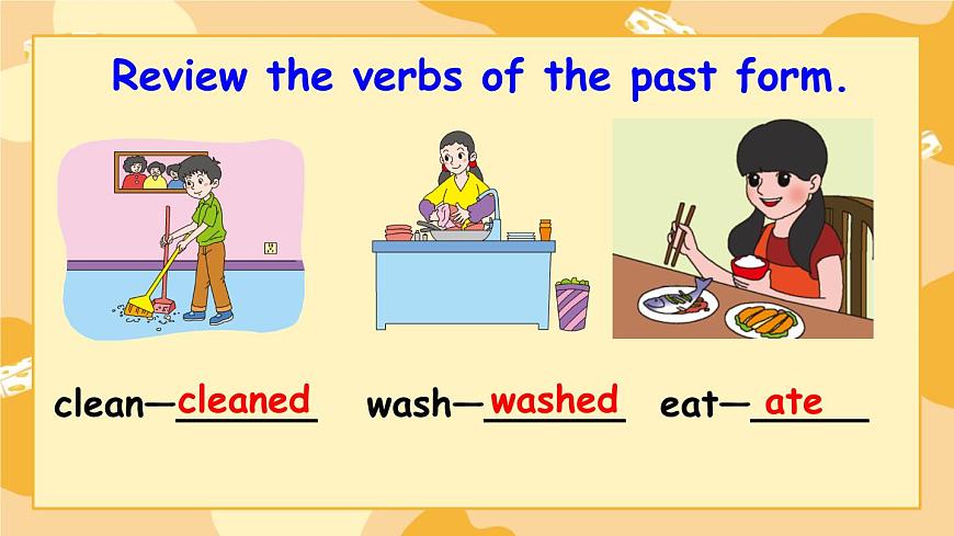 新人教PEP小学英语六下 Unit4 Part A 第1课时教学课件第2页