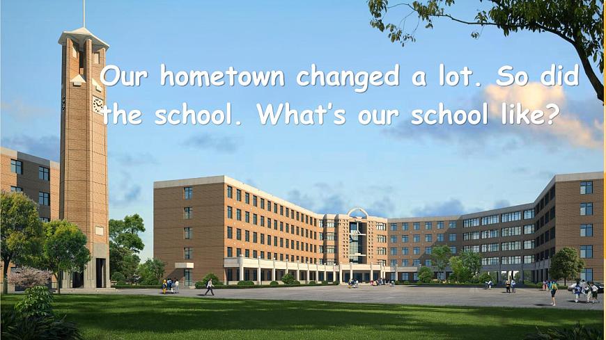 新人教PEP小学英语六下 Unit4 Part A 第1课时教学课件第7页