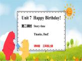 譯林版2024三年級(jí)上冊英語Unit 7 Happy Birthday! 第二課時(shí) 課件