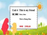 譯林版2024三年級上冊英語Unit4 This is my friend 第二課時(shí) 課件