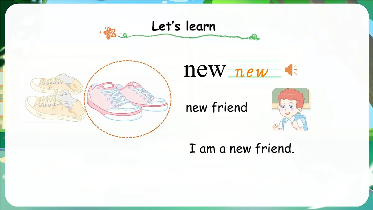 外研版（三起2024）英语三年级上册 Unit 1 Let's be friends!第2课时 Start up（课件）第5页