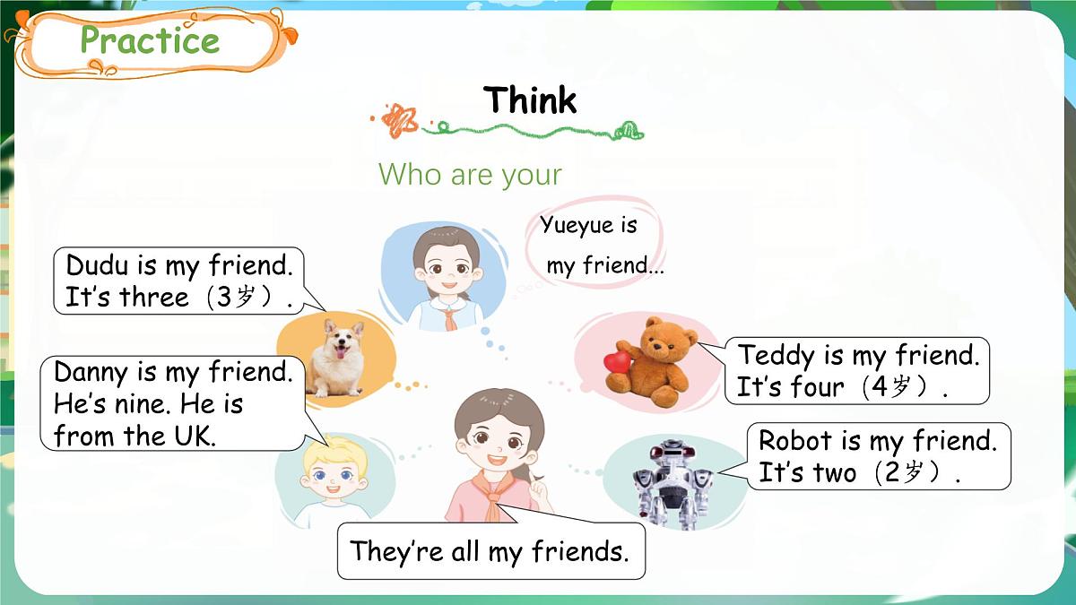 外研版（三起2024）英语三年级上册 Unit 1 Let's be friends!第5课时 Hit it big（课件）第3页