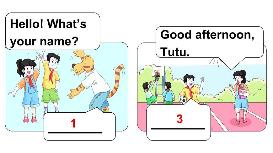 小学英语新外研版Join In剑桥三年级上册Unit 1 Hello, hello!教学课件（2025秋）第3页