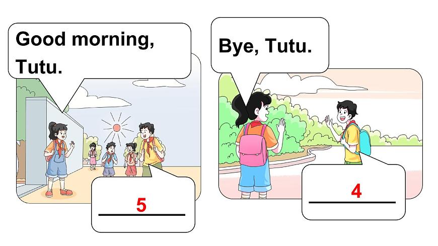小学英语新外研版Join In剑桥三年级上册Unit 1 Hello, hello!教学课件（2025秋）第4页