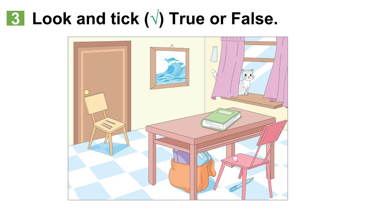 小学英语新外研版Join In剑桥三年级上册Unit 5 In my classroom教学课件（2025秋）第6页