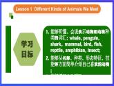 人教版（新起點）英語六上Unit 3《Animal World》 第一課時 課件