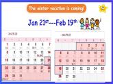 人教版（新起點）小學(xué)英語六年級上冊 Unit 6《Winter Vacation》 第二課時 課件