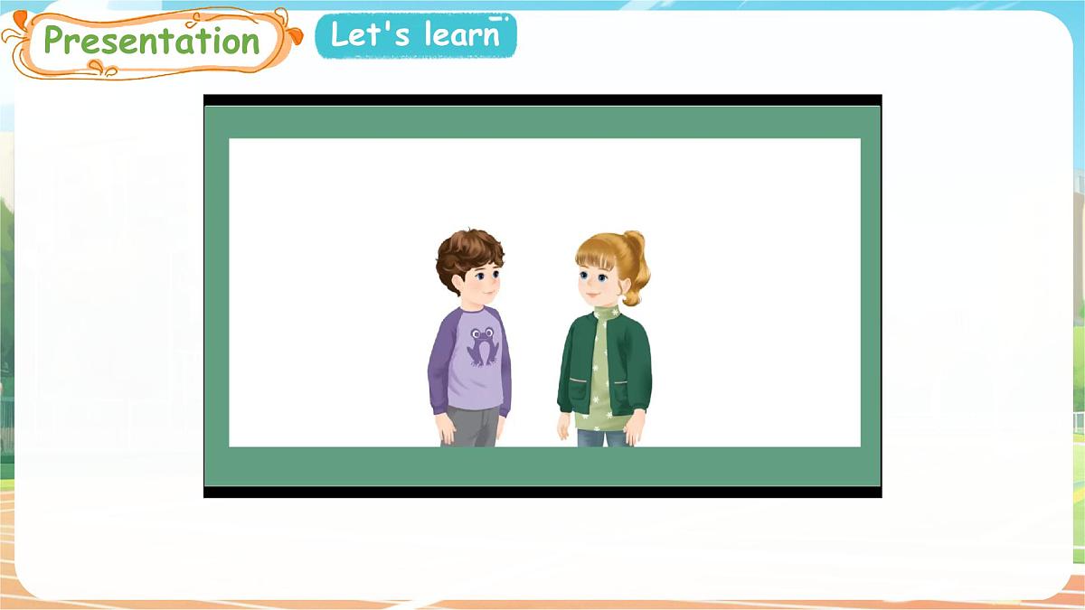 人教版PEP（2024）英语三年级上册  Unit 1 Making friends PartA（2）Let's learn~Listen and do（课件）第5页