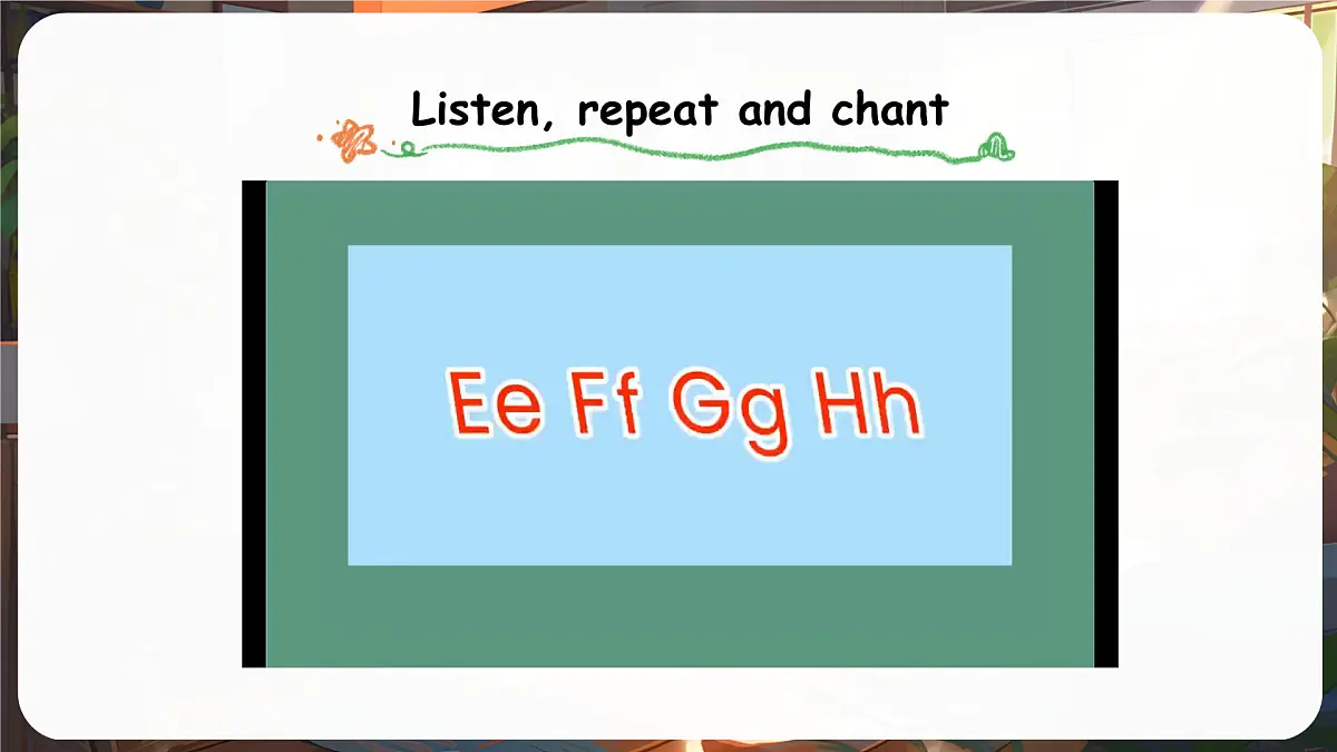 人教版PEP（2024）英语三年级上册 Unit 2 Different families Part A (3) Letters and sounds（课件）第5页