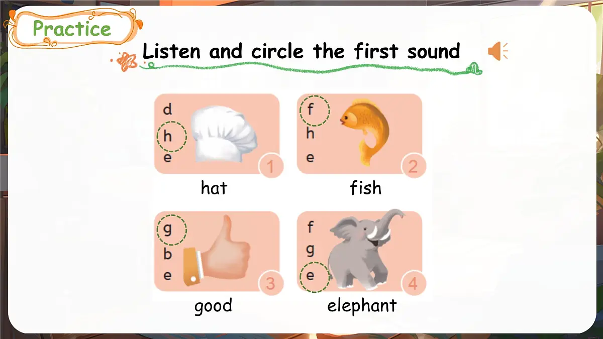 人教版PEP（2024）英语三年级上册 Unit 2 Different families Part A (3) Letters and sounds（课件）第8页