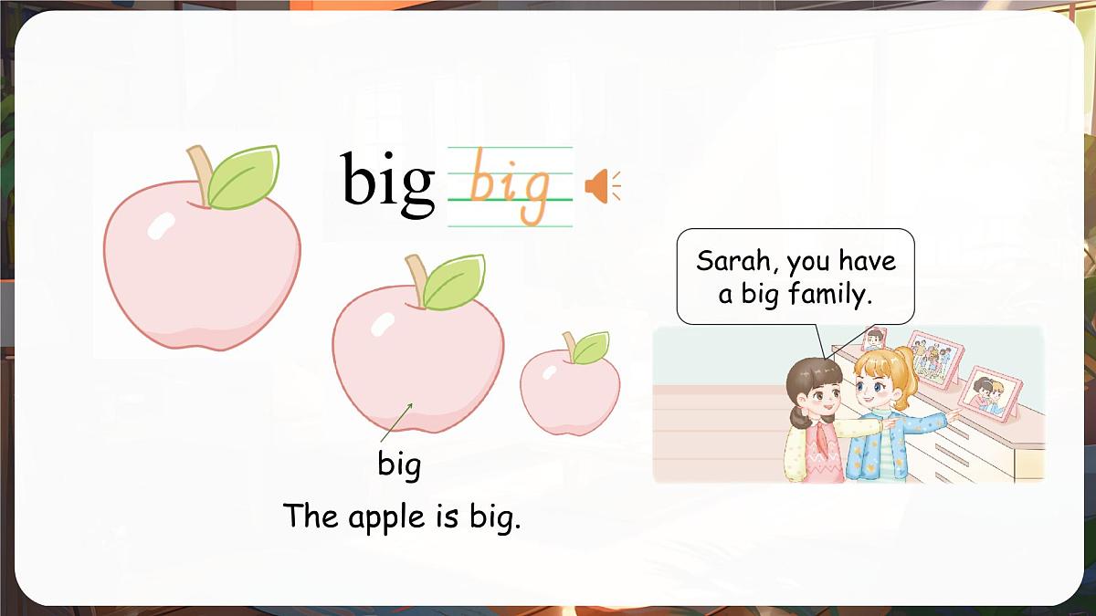 人教版PEP（2024）英语三年级上册 Unit 2 Different families Part B（1）Let’s talk ~ Ask and answer（课件）第8页
