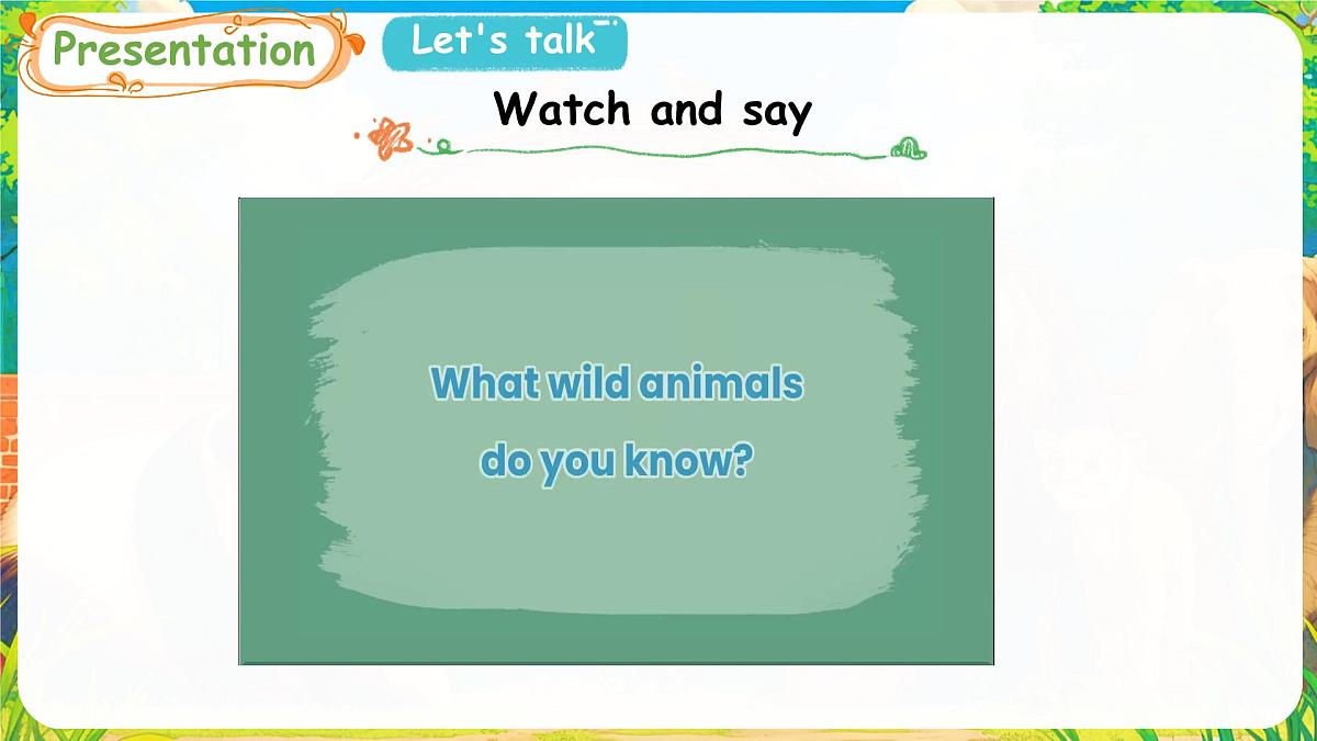 人教版PEP（2024）英语三年级上册 Unit 3 Amazing animals Part B（1）Let’s talk ~ Play with hand shadows（课件）第6页