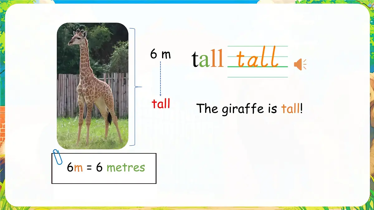 人教版PEP（2024）英语三年级上册 Unit 3 Amazing animals Part B（3）Start to read（课件）第6页