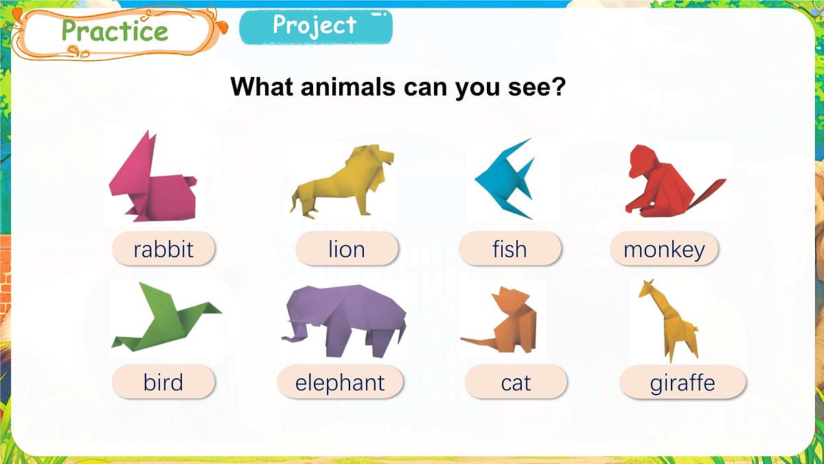 人教版PEP（2024）英语三年级上册 Unit 3 Amazing animals Part C（课件）第4页