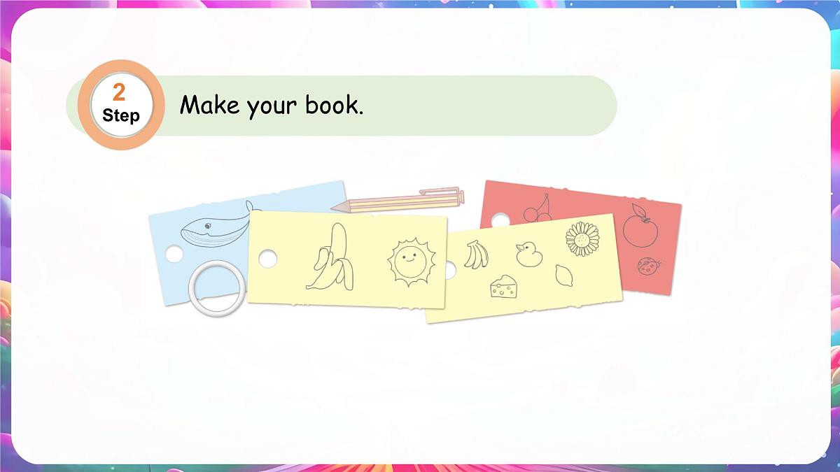 人教版PEP（2024）英语三年级上册  Unit 5 The colourful world Part C（课件）第7页