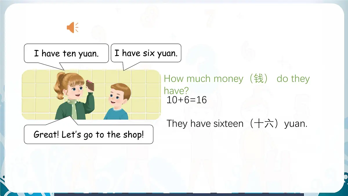 人教版PEP（2024）英语三年级上册 Unit 6 Useful numbers Part B (2) Let's learn~Listen and chant（课件）第4页