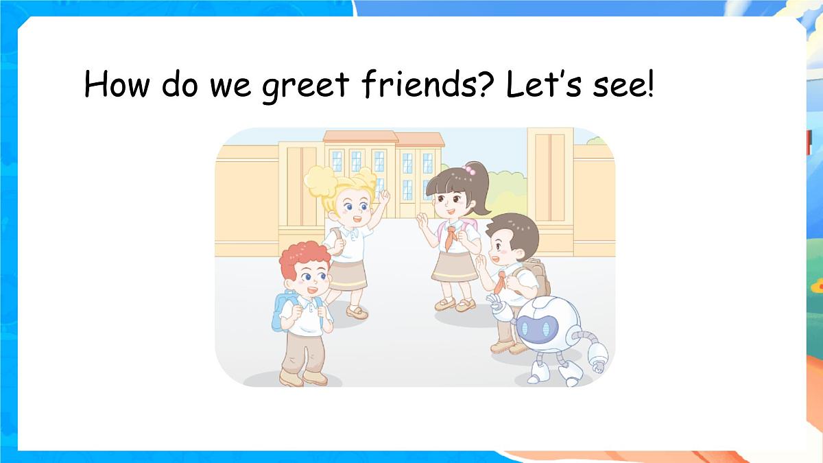 外研版（三起2024）英语三年级上册 Welcome to scool（课件）第3页