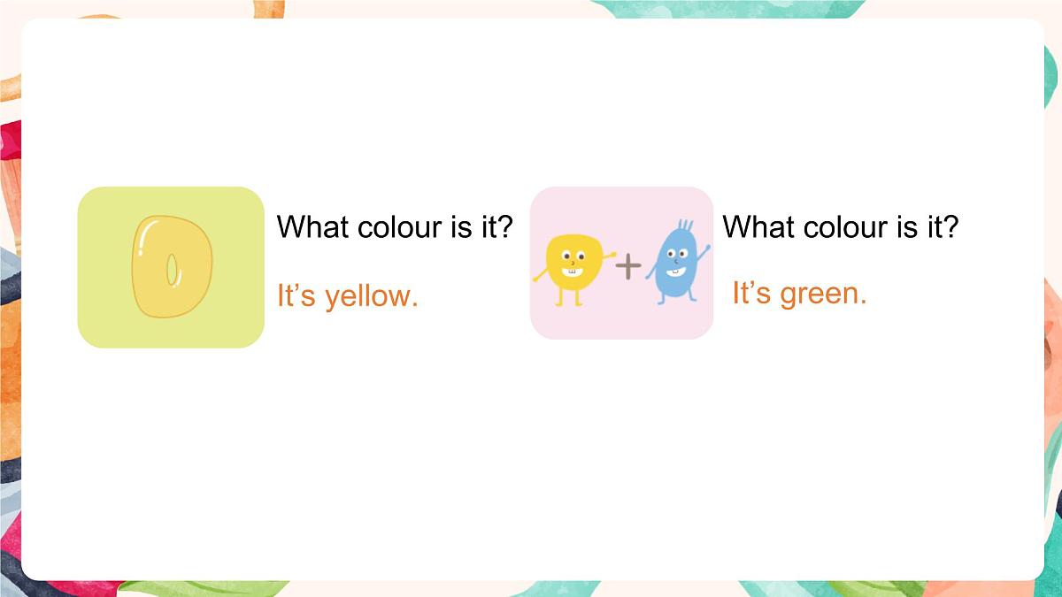 外研版（三起2024）英语三年级上册 Unit 3 It's a colourful world 第6课时 Wrap up~Let's explore（课件）第5页