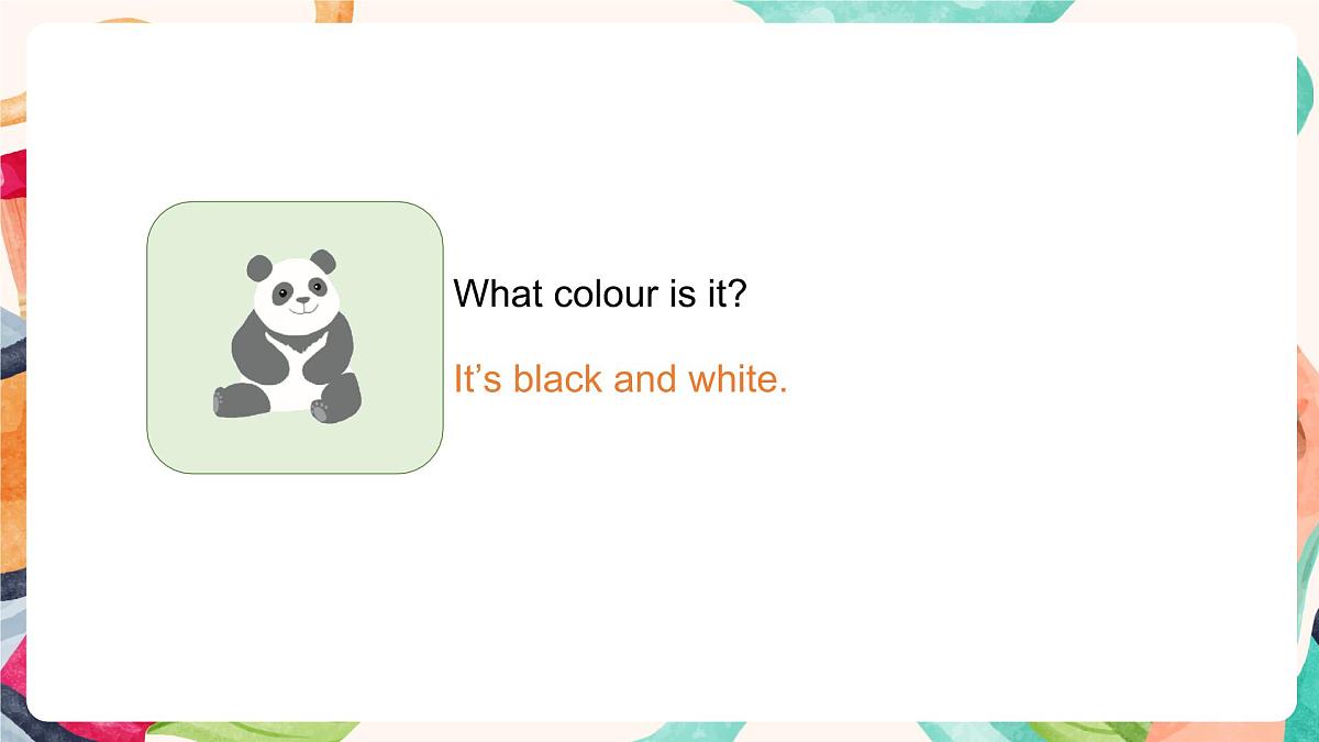 外研版（三起2024）英语三年级上册 Unit 3 It's a colourful world 第6课时 Wrap up~Let's explore（课件）第7页