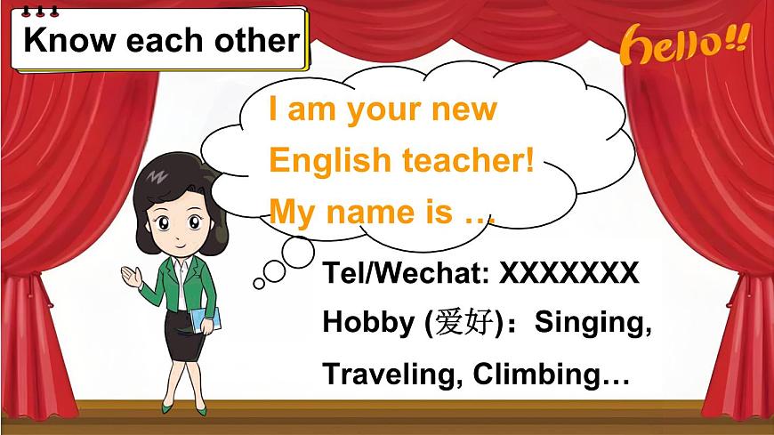 小学英语新外研版Join In剑桥三年级上册Welcome unit第1课时（Parts 1 & 4）教学课件（2025秋）第3页
