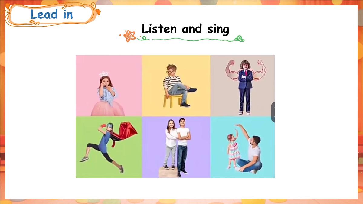 人教PEP版（2024）英语四年级上册 Unit 2 My friends Part A (2) Let's learn ~Listen and chant（课件）第3页