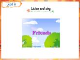 人教PEP版（2024）英語四年級(jí)上冊(cè) Unit 2 My friends Part B (6)Read and write（課件）