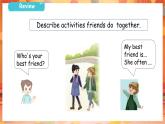人教PEP版（2024）英語四年級(jí)上冊(cè) Unit 2 My friends Part B (6)Read and write（課件）