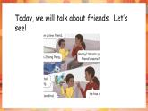 人教PEP版（2024）英語四年級上冊 Unit 2 My friends Part A (1) Let's talk ~ Say and draw（課件）