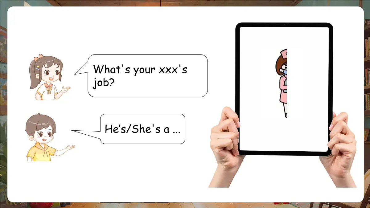 人教PEP版（2024）英语四年级上册 Unit 1 Helping at home Part A (2) Let's learn ~ Match and say（课件）第7页