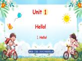 冀教版（三起）（2024）英語三年級上冊 Unit 1 Hello Lesson 1 Hello!（課件）