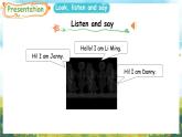 冀教版（三起）（2024）英語三年級上冊 Unit 1 Hello Lesson 1 Hello!（課件）