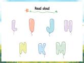 冀教版（三起）（2024）英語(yǔ)三年級(jí)上冊(cè) Unit 2 My school  Lesson 4  Fun with letters（課件）