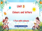 冀教版（三起）（2024）英語三年級上冊 Unit 3 Colours and letters Lesson 1 Fun with colours（課件）
