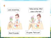 冀教版（三起）（2024）英語三年級上冊 Unit 3 Colours and letters Lesson 1 Fun with colours（課件）