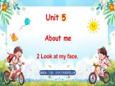 冀教版（三起）（2024）英語三年級上冊 Unit 5 About me Lesson 2 Look at my face.（課件）