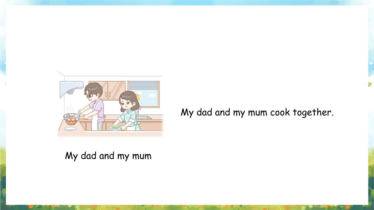 冀教版（三起）（2024）英语三年级上册 Unit 6 My family Lesson 4 I love my family.（课件）第5页