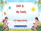 冀教版（三起）（2024）英語三年級上冊 Unit 6 My family Lesson 3 A happy family（課件）