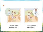 冀教版（三起）（2024）英語(yǔ)三年級(jí)上冊(cè) Unit 6 My family Lesson 1 Li Ming's family（課件）