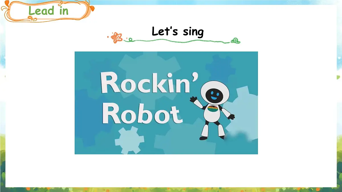 冀教版（三起）（2024）英语三年级上册 Unit 5 About me Lesson 1 Let's make a robot!（课件）第2页
