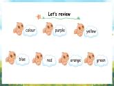 冀教版（三起）（2024）英語三年級上冊 Unit 3 Colours and letters Unit review（課件）