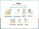 外研版（2024）英語四年級上冊 Unit 1 I love sports第3課時 Speed up（課件）
