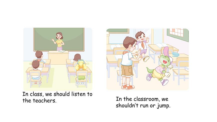 Unit 2 Lesson 4 Follow the rules.（课件）2025-2026学年冀教版四年级英语上册第6页